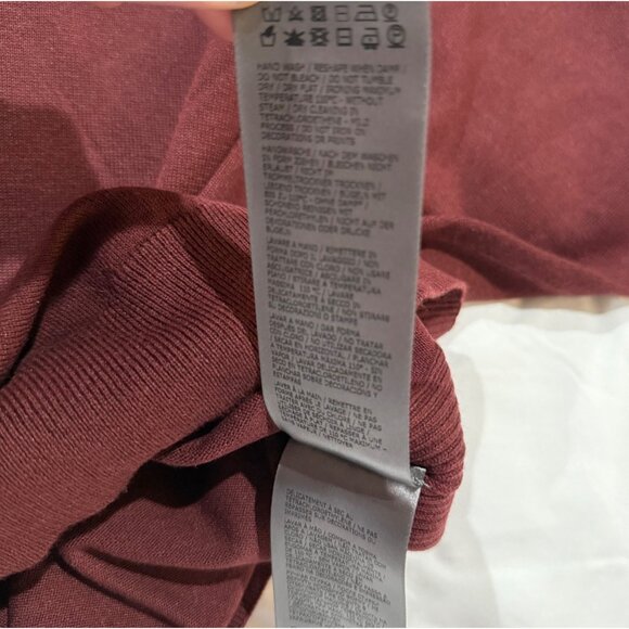 NWT mens size‎ 3xl Belstaff Moss Crew Neck Jumper/sweater burnished red - Picture 4 of 9